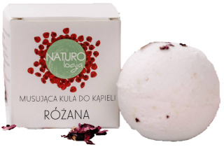 Kula do kąpieli Musująca Różana NATUROLOGIA 75g