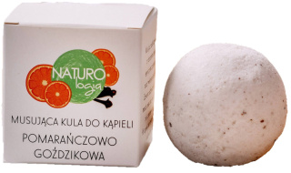 Kula do kąpieli Pomarańczowo-Goździkowa NATUROLOGIA 75g