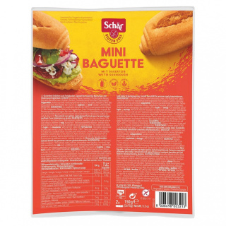 SCHAR bezglutenowe bagietki MINI BAGUETTE 150g