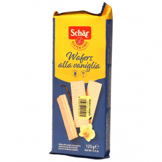 SCHAR bezglutenowe wafelki waniliowe WAFERS ALLA VANIGLIA 125g