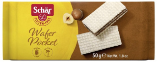 SCHAR bezglutenowe wafle orzechowe 50g