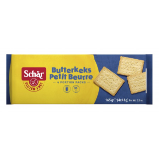 SCHAR herbatniki bezglutenowe PETIT BEURRE 165g