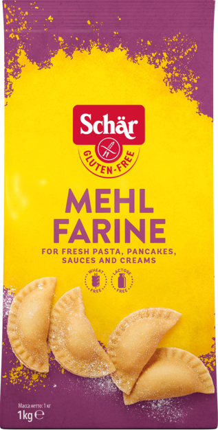 SCHAR mąka bezglutenowa MEHL FARINE naleśniki makaron pierogi 1kg