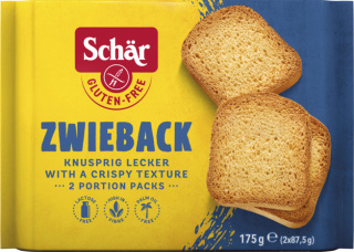 SCHAR sucharki bezglutenowe ZWIEBACK 175g