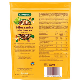 BAKALLAND MIESZANKA STUDENCKA KLASYCZNA 150G