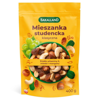 BAKALLAND MIESZANKA STUDENCKA KLASYCZNA - 400G