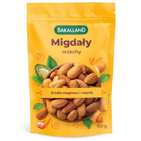 BAKALLAND MIGDAŁY ŁUSKANE 100G