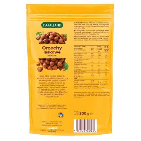 BAKALLAND ORZECHY LASKOWE 300G