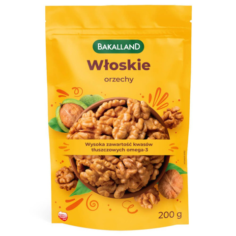 BAKALLAND ORZECHY WŁOSKIE 200G