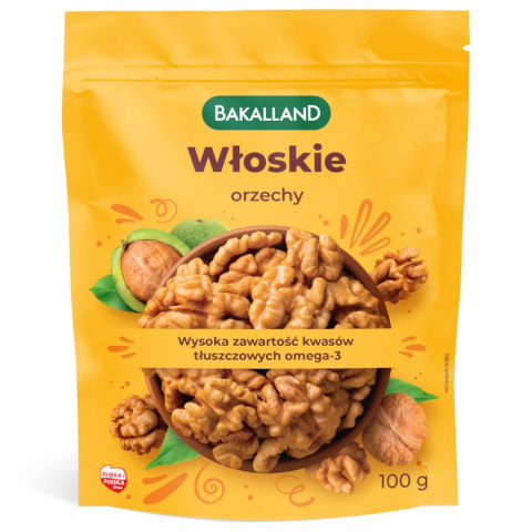 BAKALLAND ORZECHY WŁOSKIE 100g