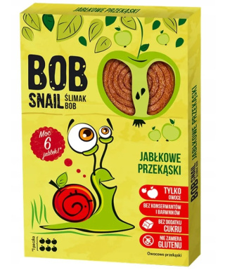 BOB SNAIL Przekąska jabłkowa 60g