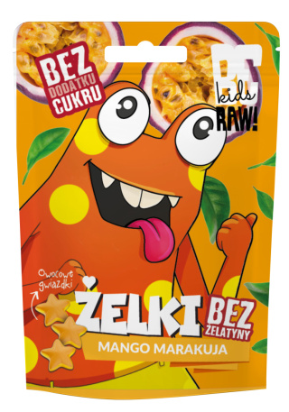 BeRAW Kids Żelki Mango - Marakuja 35g Purella Food.