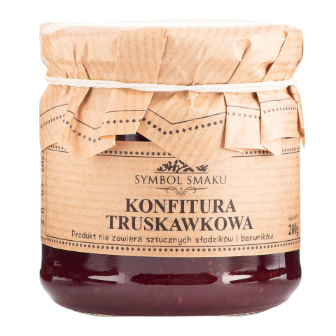 Konfitura truskawkowa naturalna 200g SYMBOL SMAKU