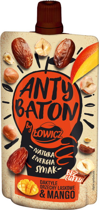 ŁOWICZ AntyBaton mango daktyle orzechy 120 g