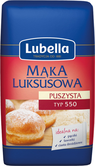 LUBELLA Mąka Puszysta luksusowa typ 550 1kg