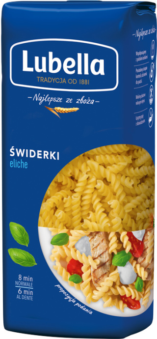 LUBELLA Makaron świderki 400g