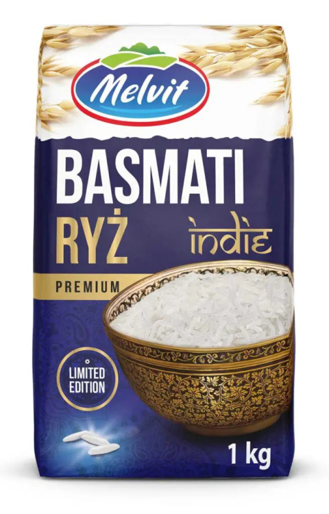 MELVIT Ryż basmati INDIE 1kg