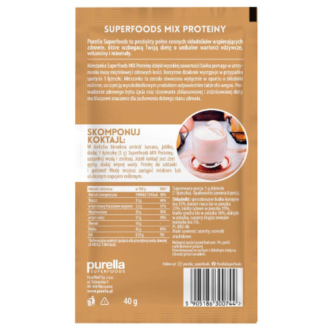 PURELLA SUPERFOODS MIX PROTEINY 40G