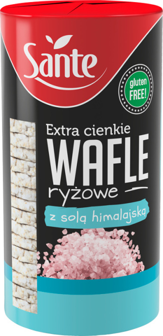 SANTE Wafle ryżowe z solą himalajską extra cienkie 120g