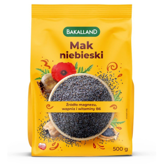 BAKALLAND MAK NIEBIESKI - 500G