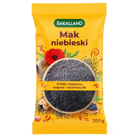 BAKALLAND MAK NIEBIESKI - 200G