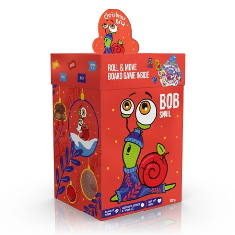 BOB SNAIL Zestaw świąteczny BOX 382g