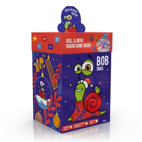 BOB SNAIL Zestaw świąteczny BOX 382g