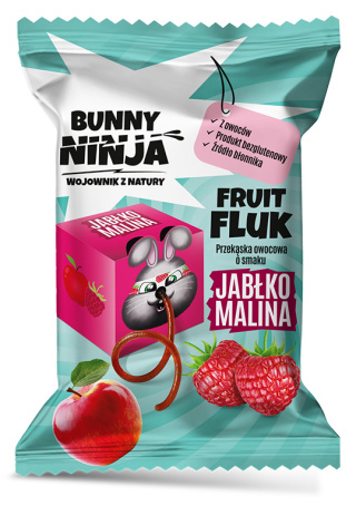 BUNNY NINJA Fruit Fluk o smaku jabłko-malina 15g