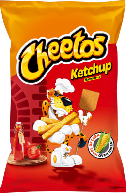 CHEETOS chrupki kukurydziane o smaku ketchupu 85G