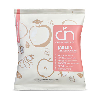 CRISPY NATURAL JABŁKO latem pachnące jabłko z truskawką i śmietanką 18g