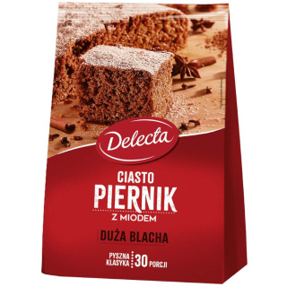 DELECTA CIASTO PIERNIK DUŻA BLACHA - 680G