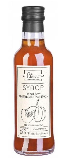 ETERNO Syrop dyniowy American Pumpkin 200ml Przetwory