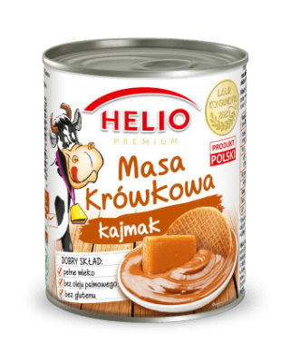 HELIO Masa krówkowa kajmak Premium 400g