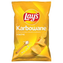 LAY'S Chipsy ziemniaczane karbowane Solone 120g