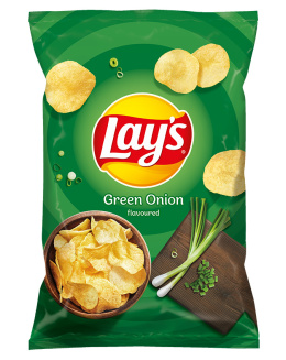 LAY'S Chipsy ziemniaczane Zielona cebulka 130g