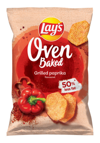 LAY'S OVEN BAKED Chipsy o smaku Grillowanej Papryki 110G