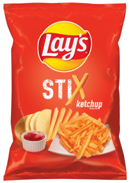 LAY'S STIX chipsy Ketchup 130G