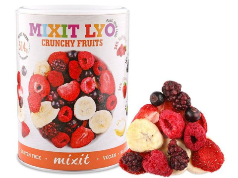 MIXIT Małe Chrupiące owoce liofilizowane mix 70g