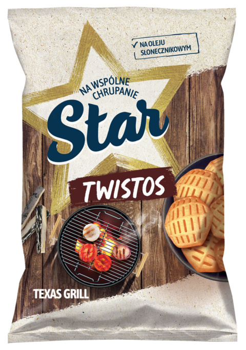 STAR Chrupki TWISTOS TEXAS GRILL 70G