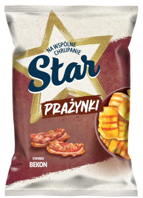 STAR Prażynki bekonowe 130G