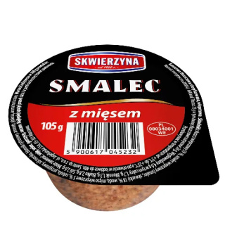 Skwierzyna Smalec z Mięsem 105g