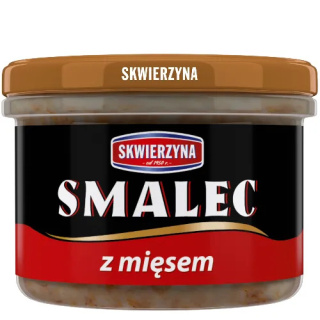 Skwierzyna Smalec z Mięsem w słoiku 160g