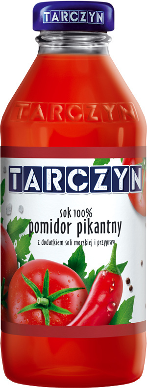 TARCZYN Sok 100% pomidor pikantny 300ml