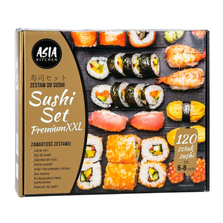 ASIA KITCHEN Zestaw Sushi Set Premium GOLD XXL