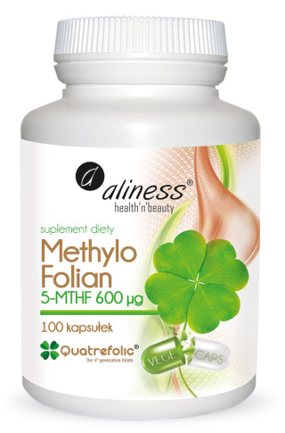 Aliness Methylo Folian 5-mthf 600 μg x 100 caps VEGE