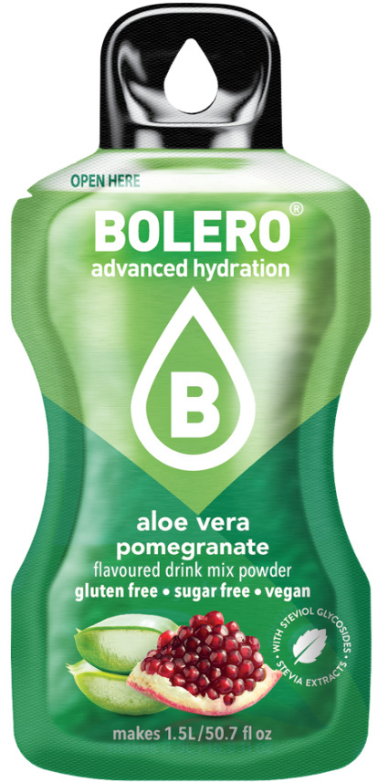 BOLERO DRINK Napój w proszku Aloe vera pomegranate 9g