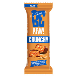 BeRAW! Purella Baton Crunchy Peanuts & Caramel 40g