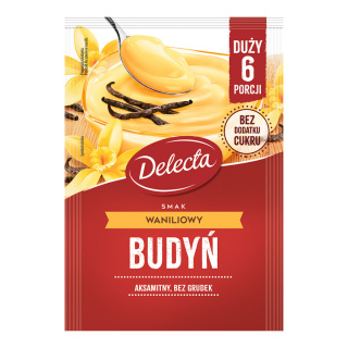 DELECTA BUDYŃ SMAK WANILIOWY 64G