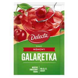 DELECTA GALARETKA SMAK WIŚNIOWY - 70G