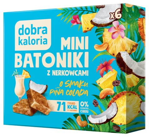 DOBRA KALORIA MINI BATONIKI O SMAKU PIÑA COLADA 102g